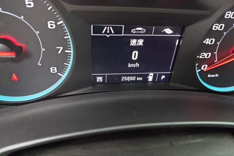 Used Chevrolet Equinox 2023 1.5T Chijie Version Odometer Close Up