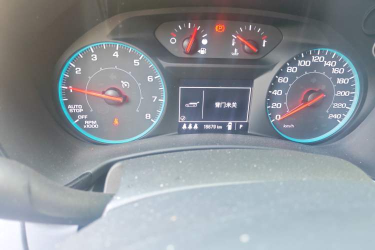 Used Chevrolet Equinox 2023 1.5T Chijie Version Odometer Close Up