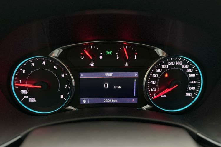 Used Chevrolet Equinox 2023 1.5T Yujie Version Odometer Close Up