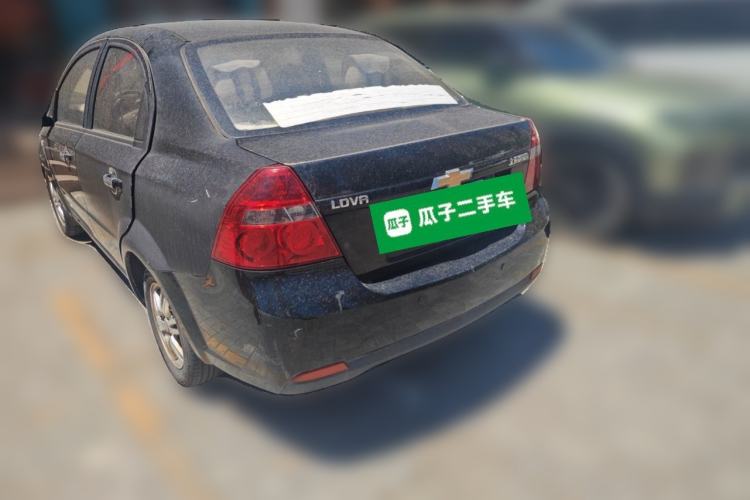 Used Chevrolet Lova 2009 1.4 SL MT Rear Left 45 Deg