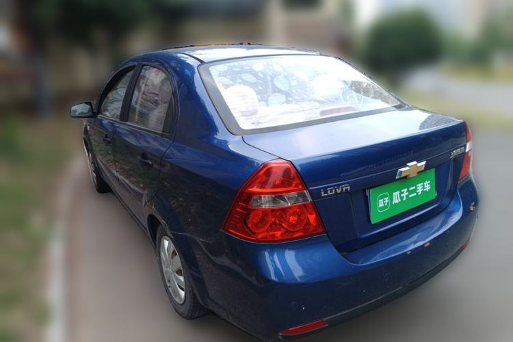 Used Chevrolet Lova 2009 1.4 SL MT Rear Left 45 Deg