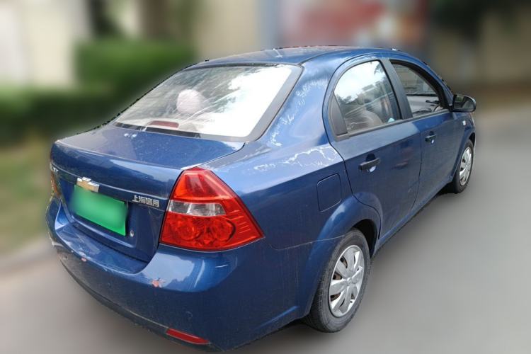 Used Chevrolet Lova 2009 1.4 SL MT Rear Right 45 Deg