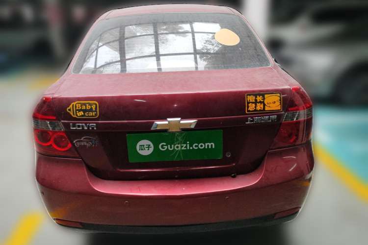 Used Chevrolet Lova 2010 1.4 AT Fashion Edition Rear