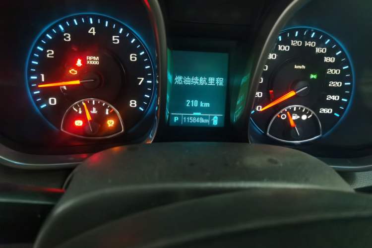 Used Chevrolet Malibu 2012 2.0L Automatic Comfort Edition Odometer Close Up