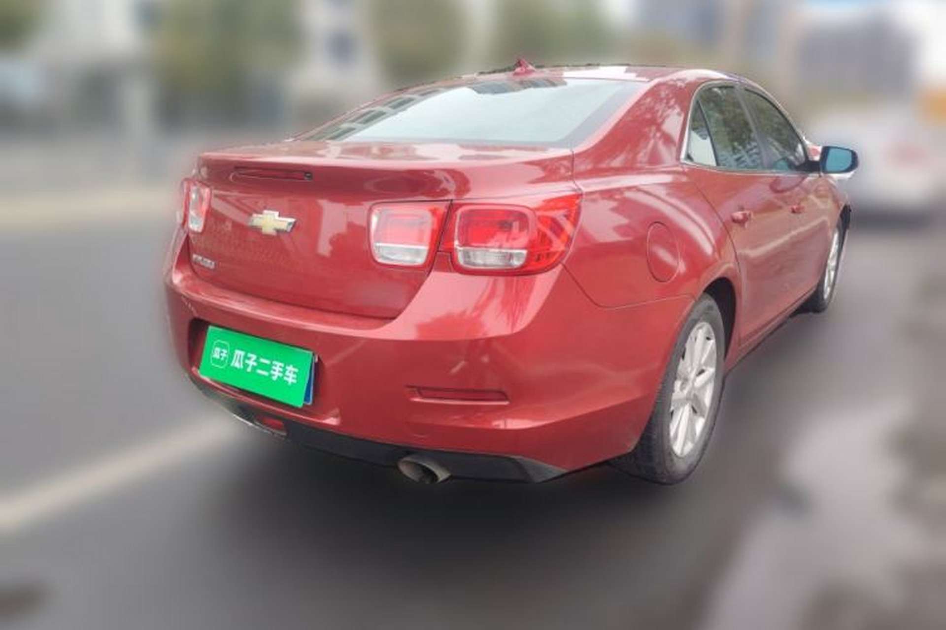 Used Chevrolet Malibu 2012 2.0L Automatic Luxury Edition Rear Right 45 Deg