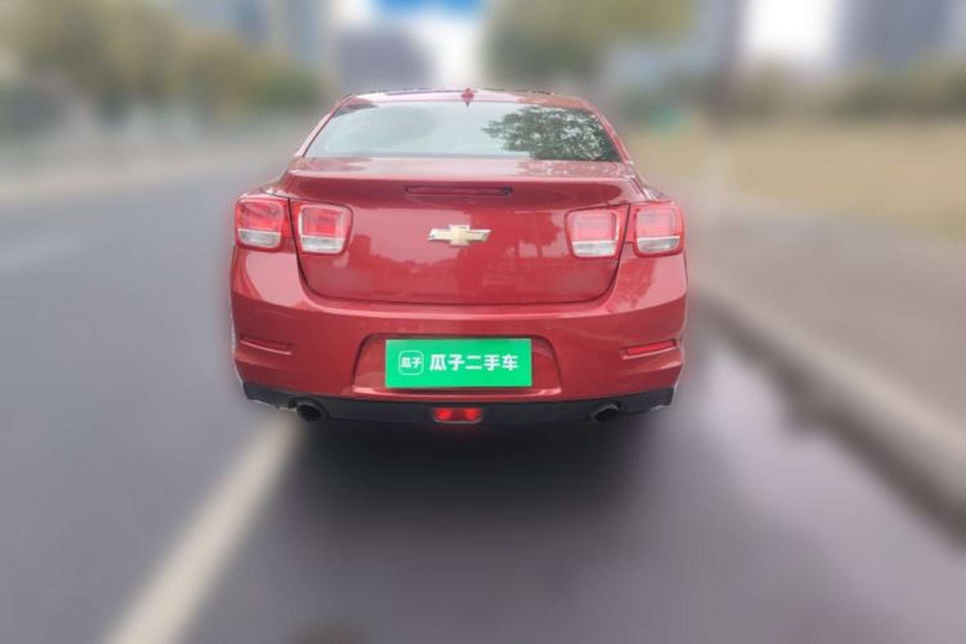 Used Chevrolet Malibu 2012 2.0L Automatic Luxury Edition Rear