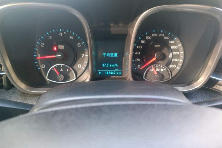 Used Chevrolet Malibu 2012 2.4L Automatic Luxury Edition Odometer Close Up