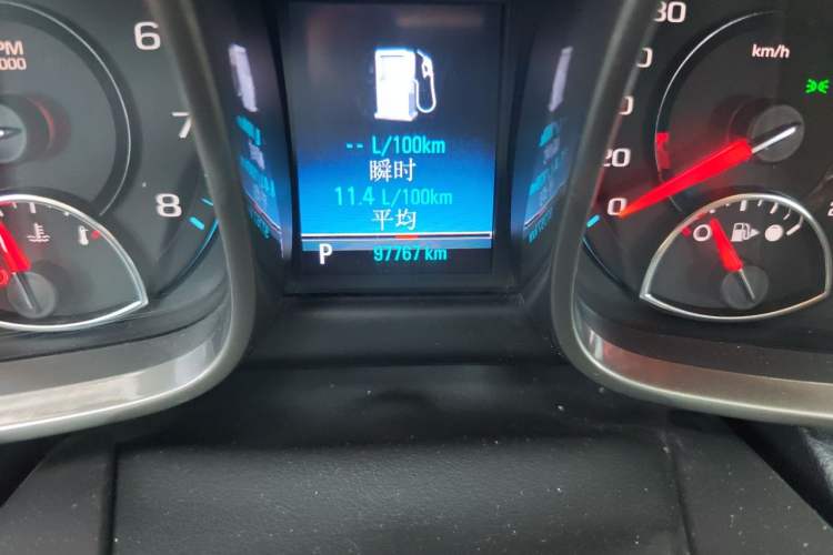 Used Chevrolet Malibu 2012 2.4L Automatic Flagship Edition Odometer Close Up