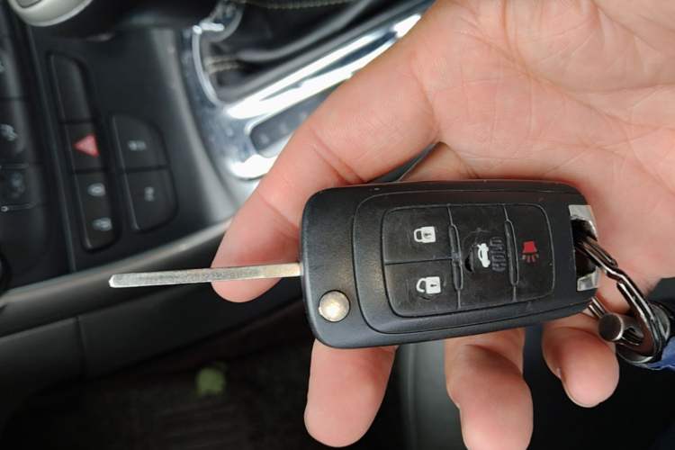 Used Chevrolet Malibu 2012 2.0L Automatic Luxury Edition Vehicle Key