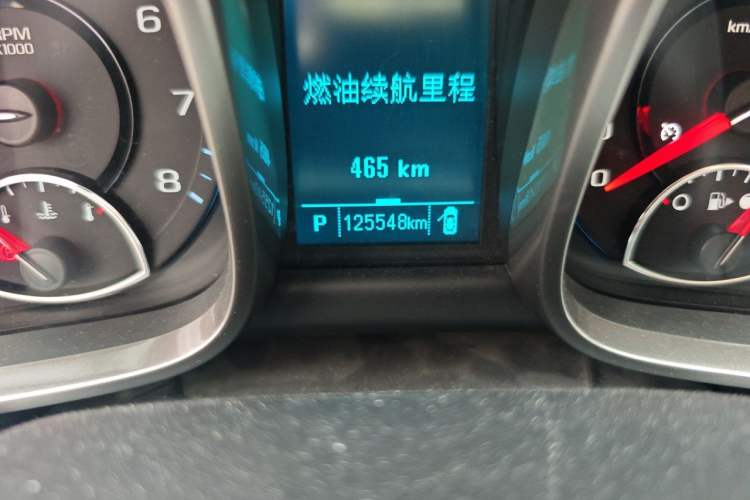 Used Chevrolet Malibu 2013 2.0L Automatic Luxury Edition Odometer Close Up