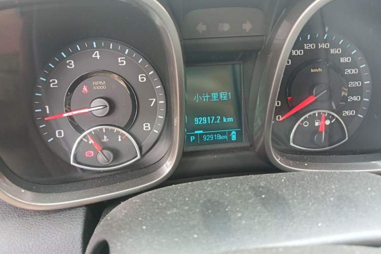 Used Chevrolet Malibu 2013 1.6T Automatic Comfort Edition Odometer Close Up