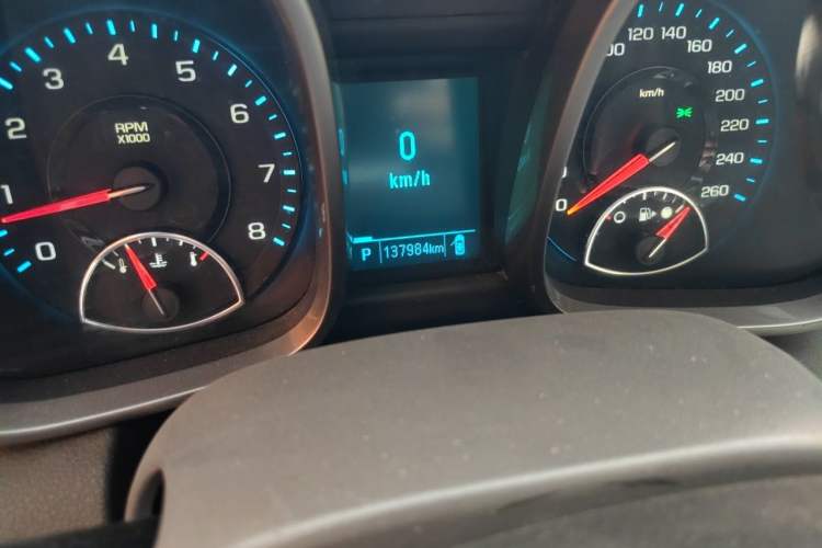 Used Chevrolet Malibu 2013 2.0L Automatic Classic Edition Odometer Close Up