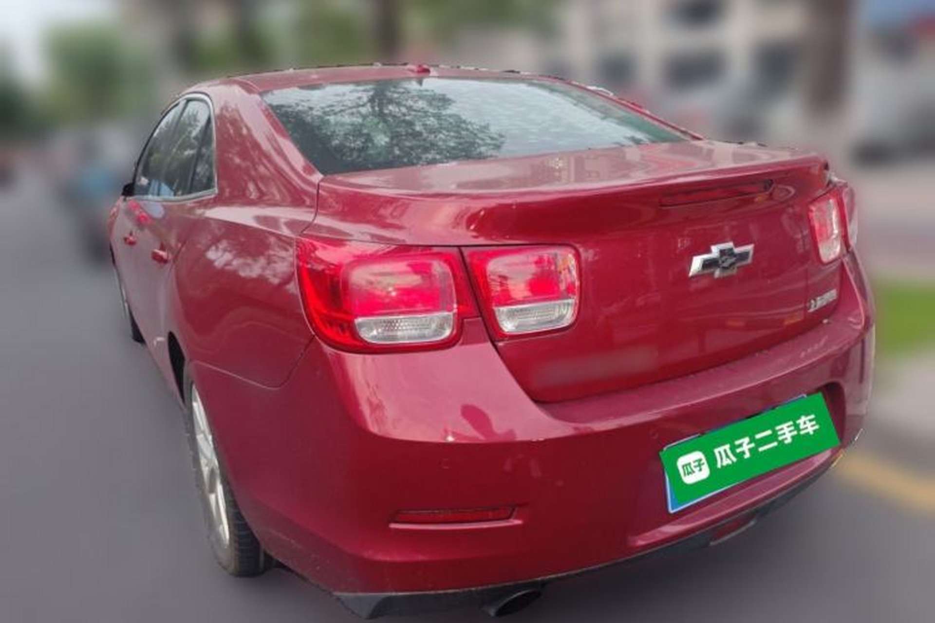 Used Chevrolet Malibu 2014 2.0L Automatic Luxury Edition Rear Left 45 Deg