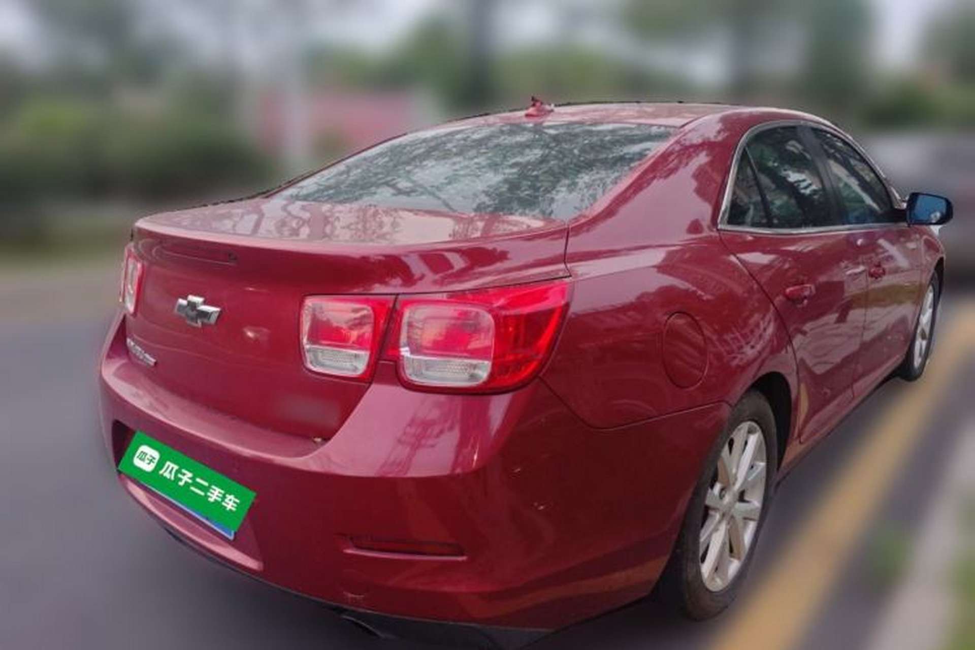 Used Chevrolet Malibu 2014 2.0L Automatic Luxury Edition Rear Right 45 Deg