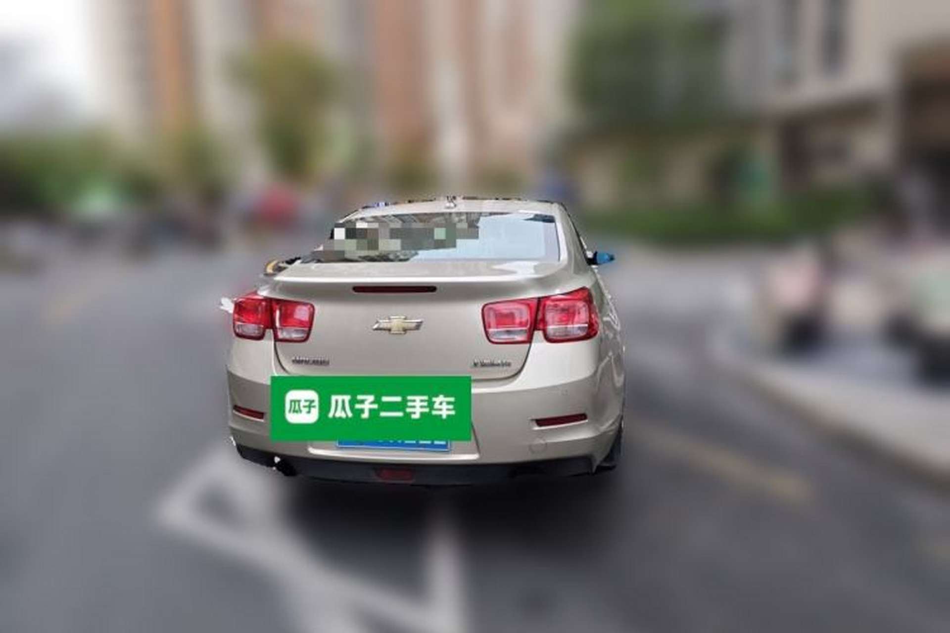 Used Chevrolet Malibu 2014 2.0L Automatic Luxury Edition Rear