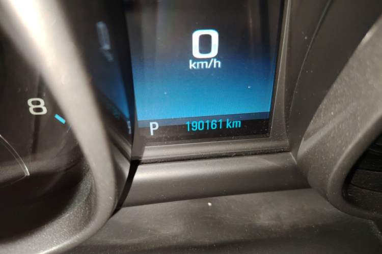 Used Chevrolet Malibu 2014 2.4L Automatic Flagship Edition Odometer Close Up