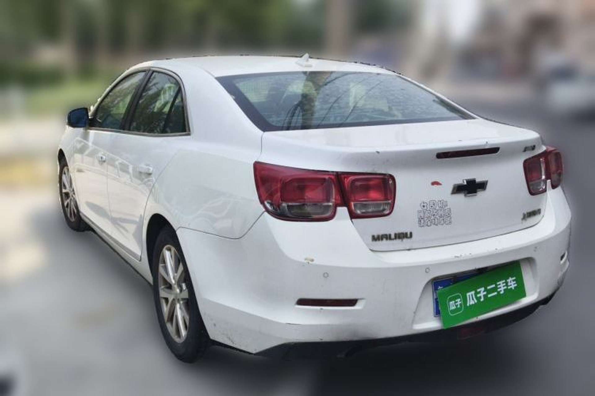 Used Chevrolet Malibu 2014 2.0L Automatic Luxury Edition Rear Left 45 Deg