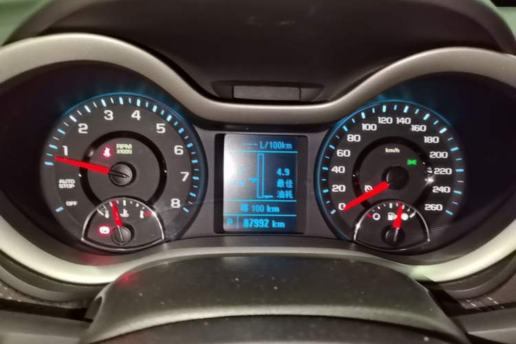 Used Chevrolet Malibu 2017 1.5T Automatic Luxury Edition Instrument Cluster