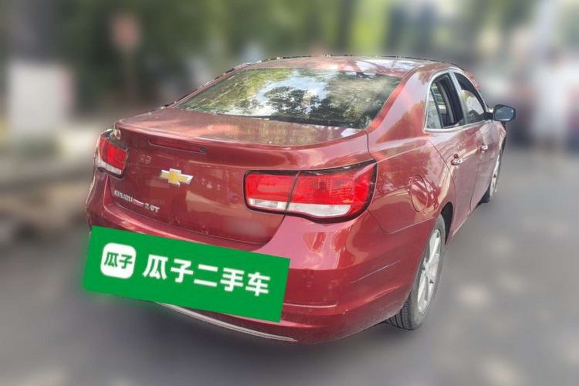 Used Chevrolet Malibu 2017 1.5T Automatic Luxury Edition Rear Right 45 Deg