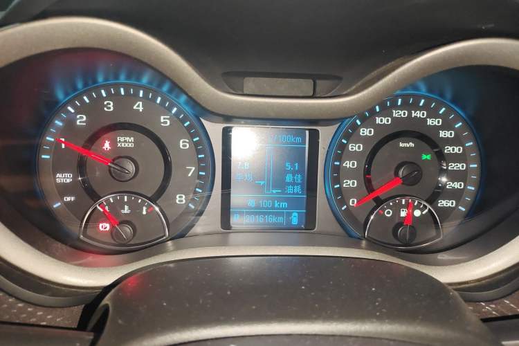 Used Chevrolet Malibu 2017 1.5T Automatic Luxury Edition Instrument Cluster
