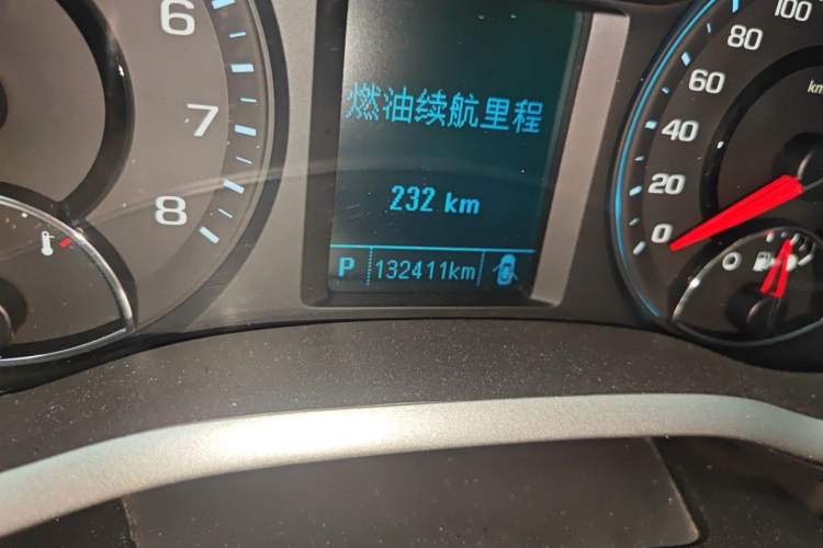 Used Chevrolet Malibu 2017 1.5T Automatic Luxury Edition Odometer Close Up