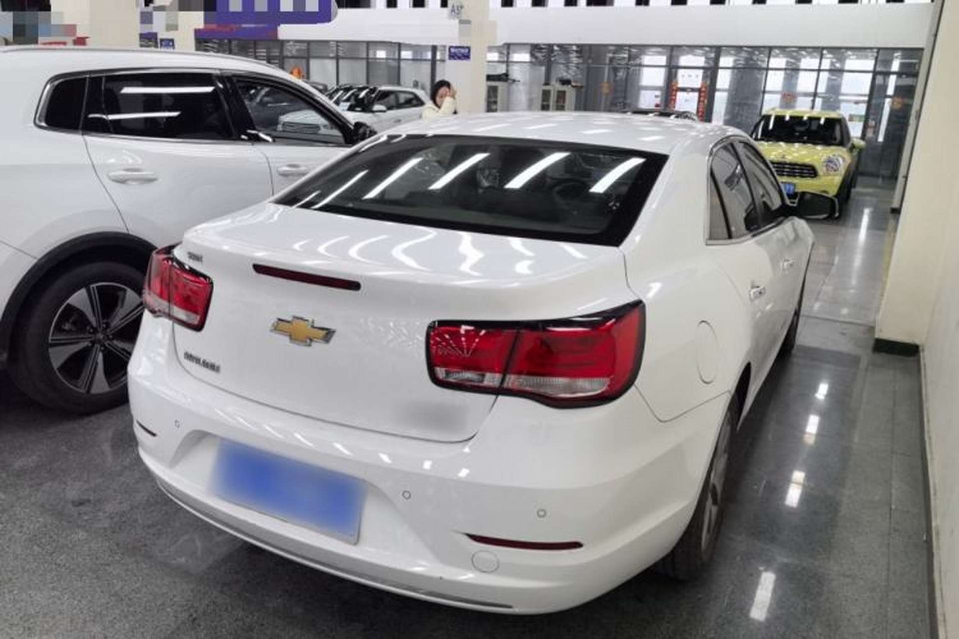 Used Chevrolet Malibu 2017 1.5T Automatic Luxury Edition Rear Right 45 Deg