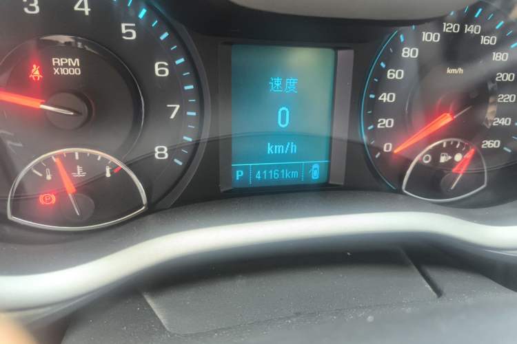 Used Chevrolet Malibu 2018 530T Automatic Fashion Edition Odometer Close Up
