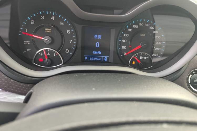 Used Chevrolet Malibu 2018 530T Automatic Fashion Edition Odometer Close Up