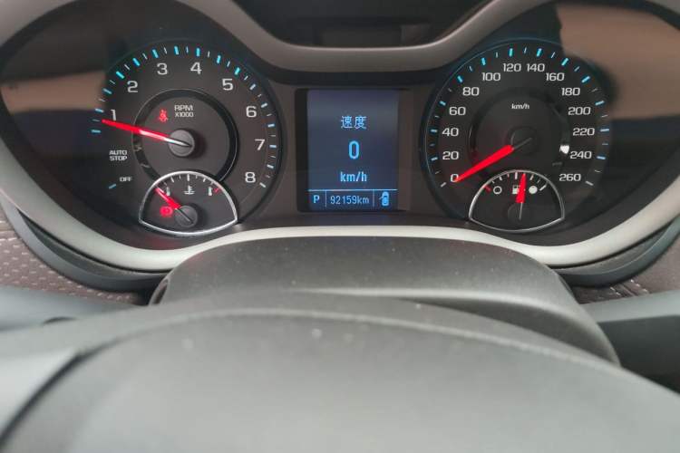 Used Chevrolet Malibu 2018 530T Automatic Luxury Edition Odometer Close Up