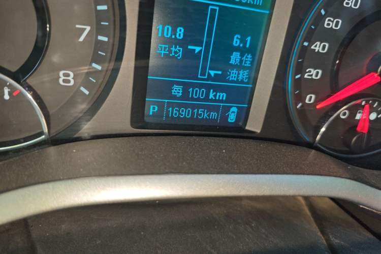 Used Chevrolet Malibu 2018 530T Automatic Fashion Edition Odometer Close Up