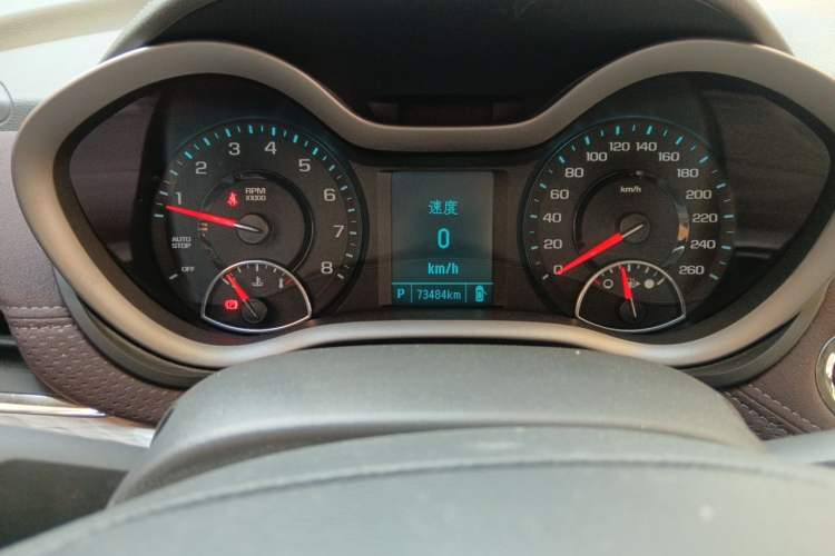 Used Chevrolet Malibu 2018 530T Automatic Fashion Edition Odometer Close Up