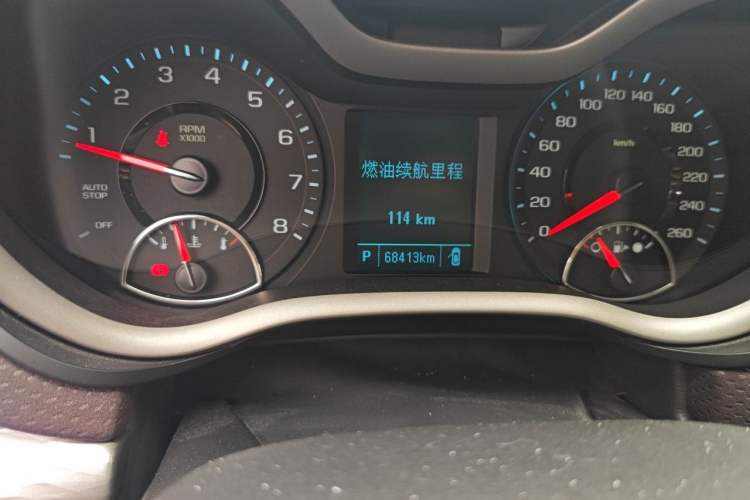 Used Chevrolet Malibu 2018 530T Automatic Luxury Edition Odometer Close Up