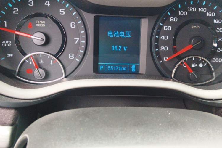 Used Chevrolet Malibu 2018 530T Automatic Fashion Edition Odometer Close Up