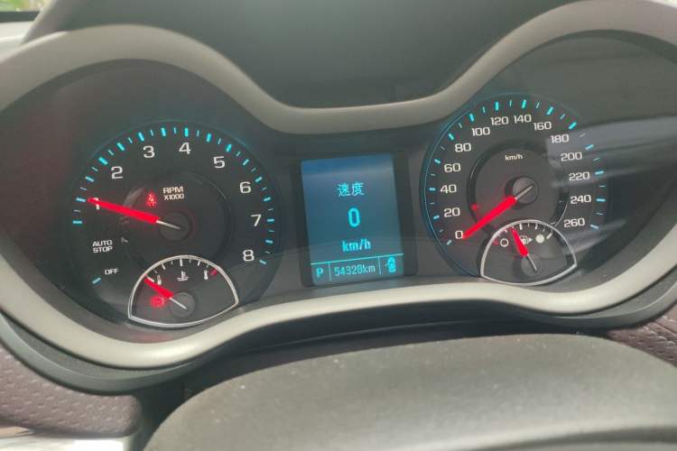 Used Chevrolet Malibu 2018 530T Automatic Fashion Edition Odometer Close Up