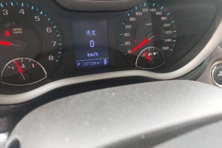 Used Chevrolet Malibu 2018 530T Automatic Fashion Edition Odometer Close Up