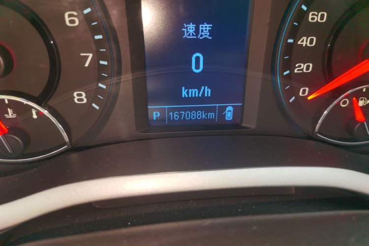 Used Chevrolet Malibu 2018 530T Automatic Fashion Edition Odometer Close Up