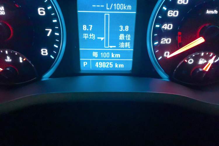 Used Chevrolet Malibu 2018 530T Automatic Luxury Edition Odometer Close Up