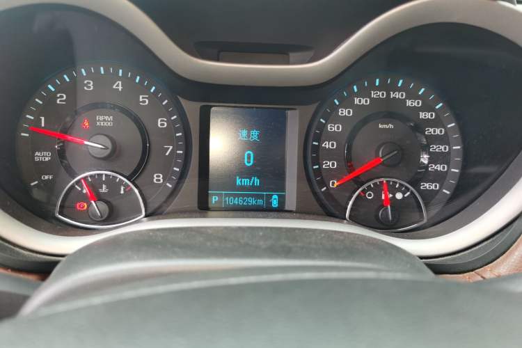 Used Chevrolet Malibu 2018 530T Automatic Fashion Edition Odometer Close Up