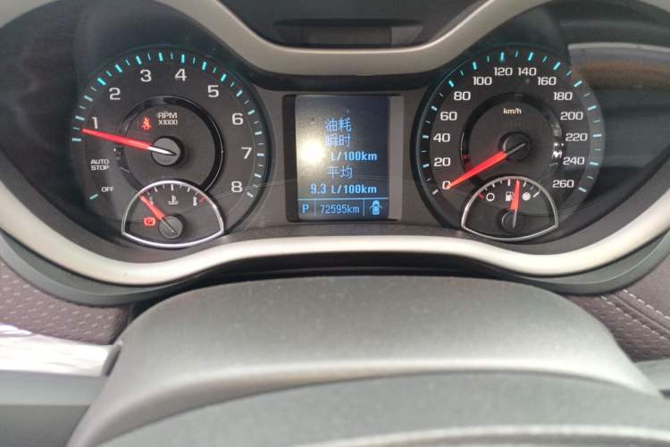 Used Chevrolet Malibu 2018 530T Automatic Fashion Edition Odometer Close Up