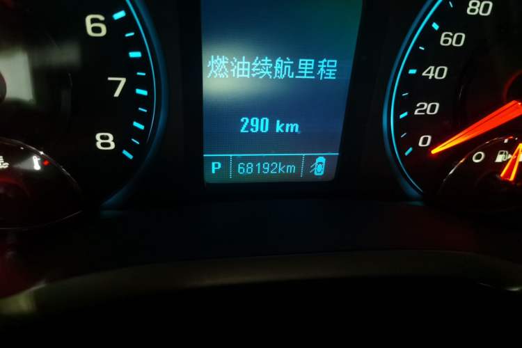 Used Chevrolet Malibu 2018 530T Automatic Luxury Edition Odometer Close Up
