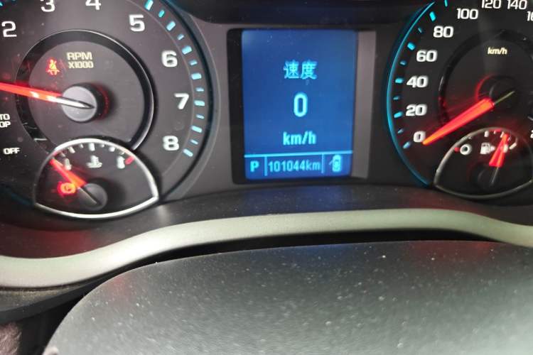 Used Chevrolet Malibu 2018 530T Automatic Fashion Edition Odometer Close Up