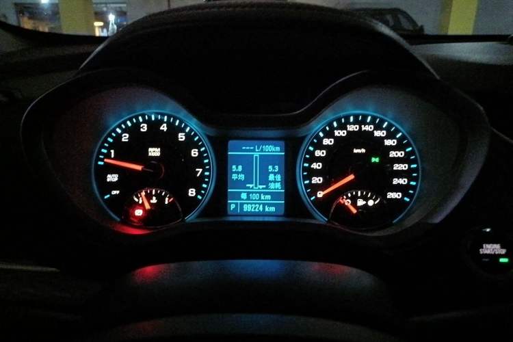 Used Chevrolet Malibu 2018 530T Automatic Luxury Edition Instrument Cluster