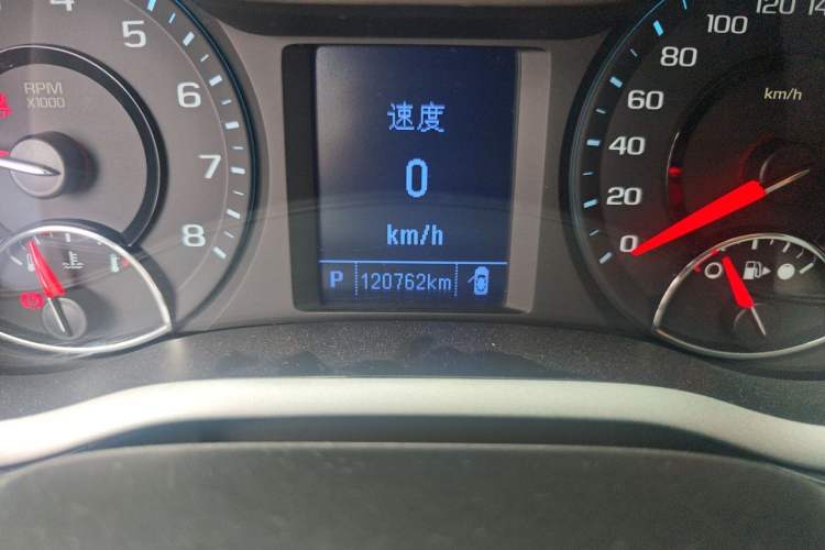 Used Chevrolet Malibu 2018 530T Automatic Fashion Edition Odometer Close Up