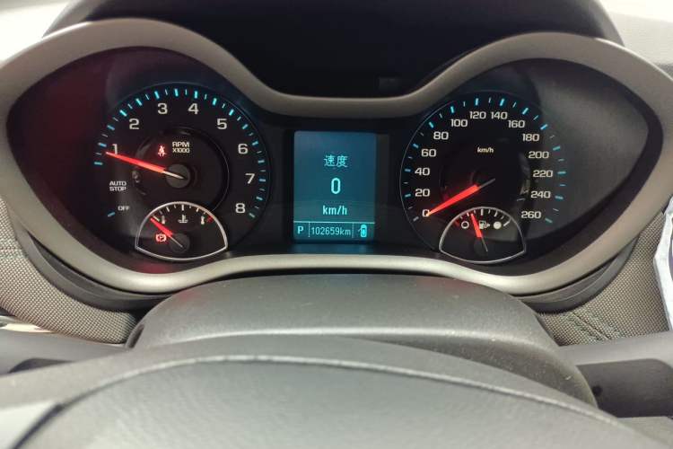 Used Chevrolet Malibu 2018 530T Automatic Comfort Edition Odometer Close Up