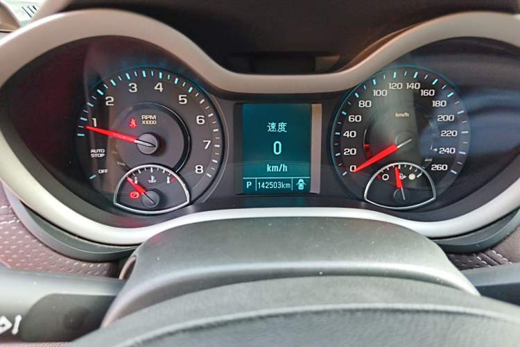 Used Chevrolet Malibu 2018 530T Automatic Luxury Edition Odometer Close Up