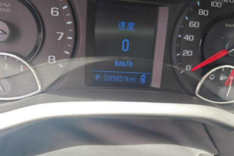 Used Chevrolet Malibu 2018 530T Automatic Fashion Edition Odometer Close Up
