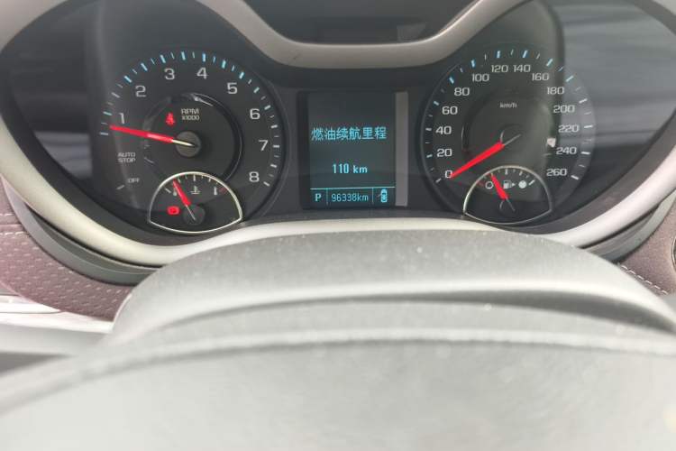 Used Chevrolet Malibu 2018 530T Automatic Fashion Edition Odometer Close Up