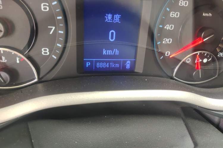Used Chevrolet Malibu 2018 530T Automatic Fashion Edition Odometer Close Up