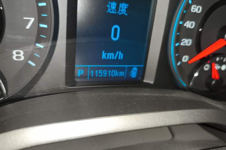 Used Chevrolet Malibu 2018 530T Automatic Fashion Edition Odometer Close Up