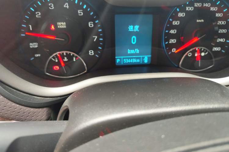 Used Chevrolet Malibu 2018 530T Automatic Fashion Edition Odometer Close Up